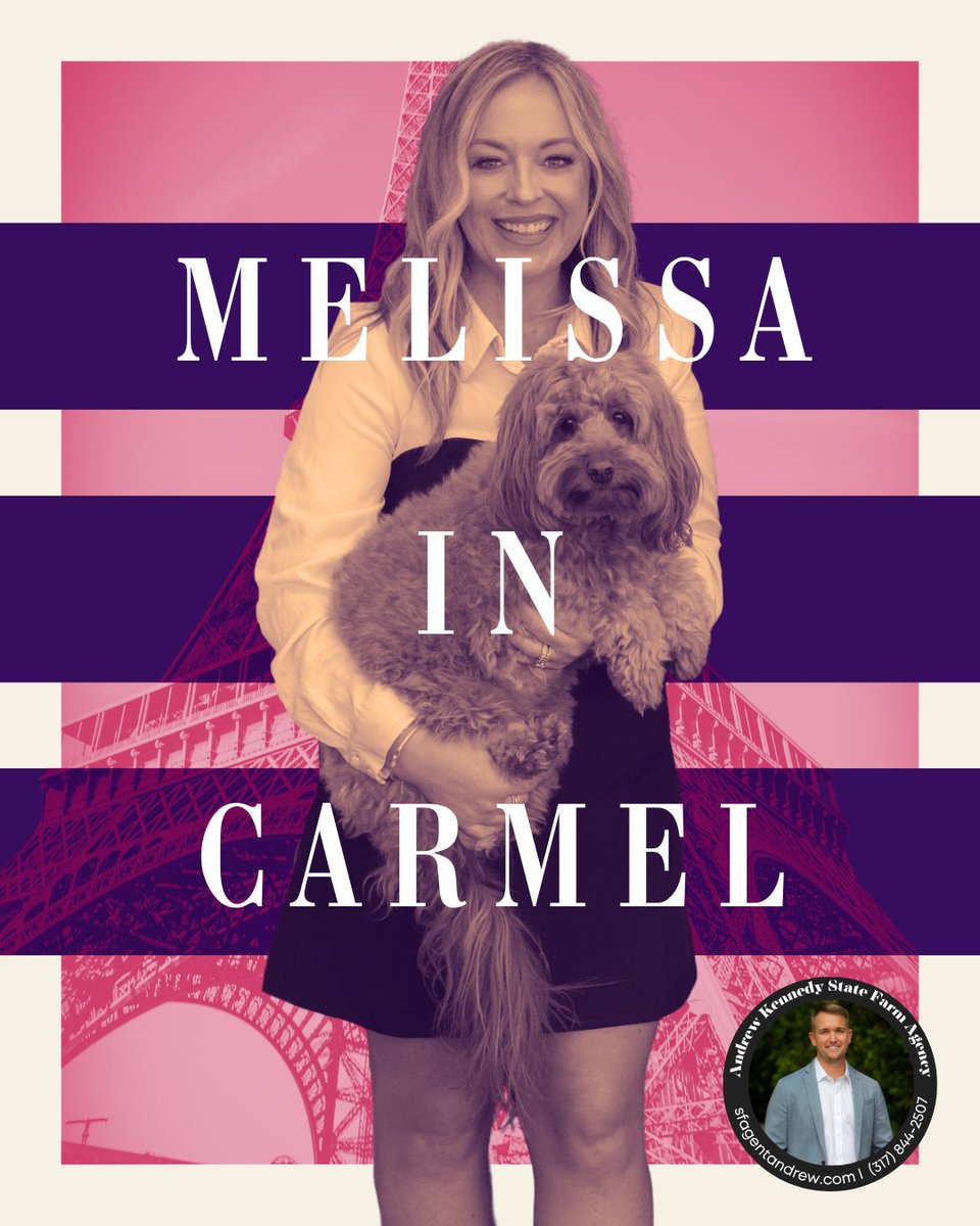 Melissa is coming in haute with the latest insurance plans and bundles in Carmel! If you want to chic things up with your coverage, she and the rest of our team are a call or visit away: (317) 844-2507.
#Trending #TeamSpotlight #SFAgentAndrew #CarmelIN