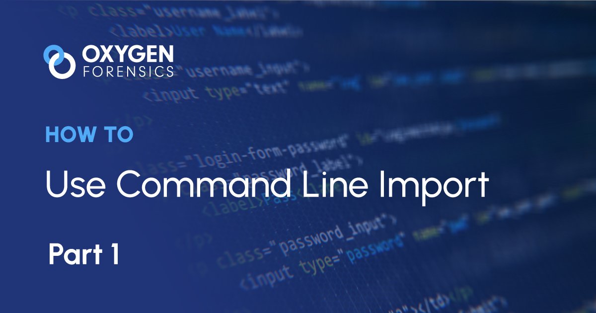 🎥 New How-To Video Alert!

How To Use Command Line Import – Part 1

This video explains how to use Command Line Import in Oxygen Forensics® Detective, helping you streamline evidence ingestion and boost efficiency in your investigations.

▶️ Watch now: hubs.li/Q03YCny20