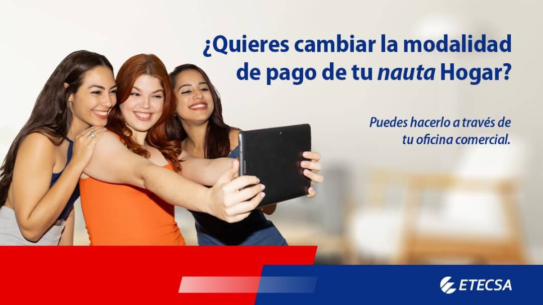 🏘️. Elige si deseas mantener la forma de pago actual, o consumir primero y pagar después (pospago), alternativa que permitirá acumular las horas no disfrutadas de tu plan.
👉Si quieres cambiar de modalidad puedes hacerlo a través de tu oficina comercial. #nautaHogar