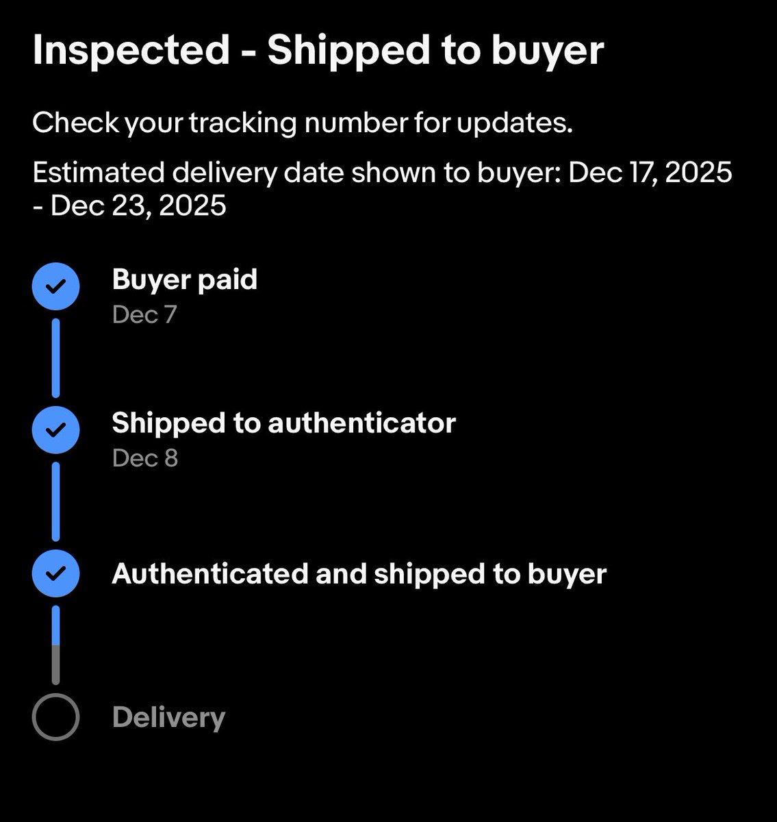 KabutoKing_'s tweet image. Big update! The card has passed authentication, and funds are being processed. Should be available within 24 hours.