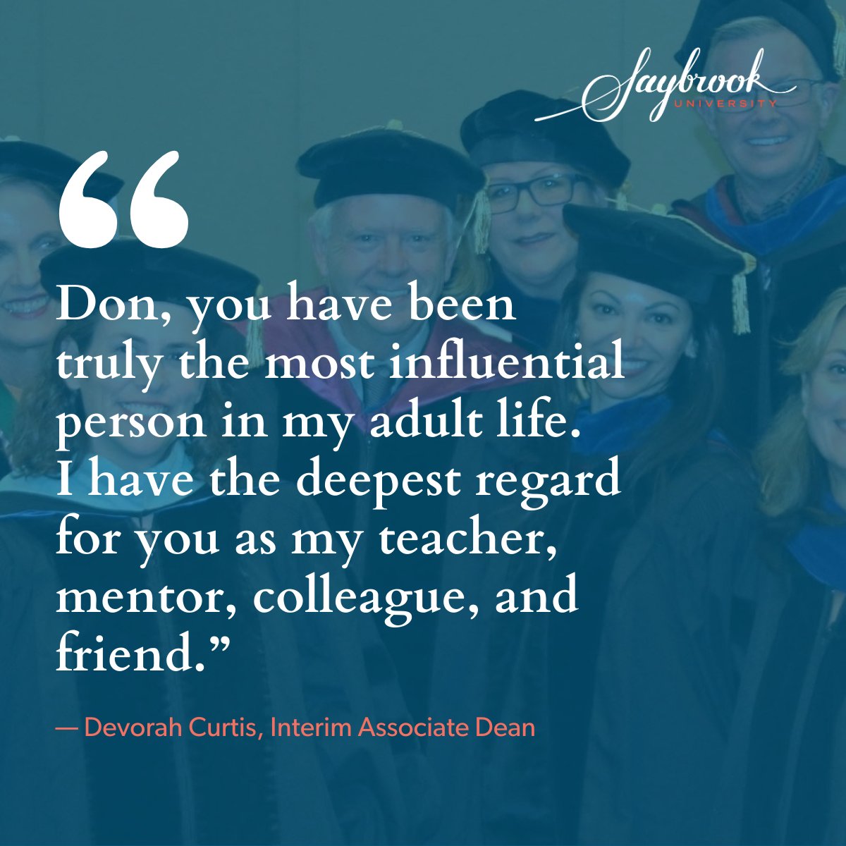 Saybrook University tweet media