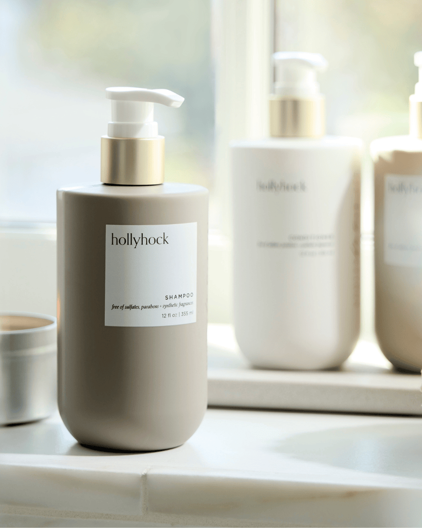 LodgeKohler's tweet photo. Bring the spa home with you. ✨ Our Hollyhock products are clean, vegan, and grounded in organic ingredients. It's the ultra-hydrating, luxuriously-scented collection you need to nourish your body this winter. Available now at Lodge Kohler.

#kohlerwatersspa #hollyhock https://t.co/U1RWllVan2