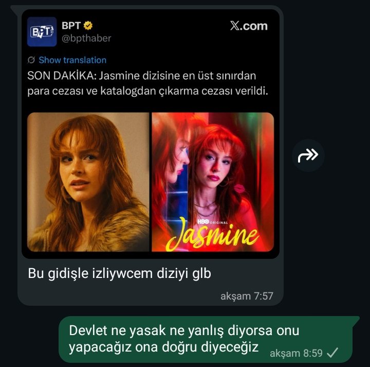 abim Jasmine dizisine başlayacakmış