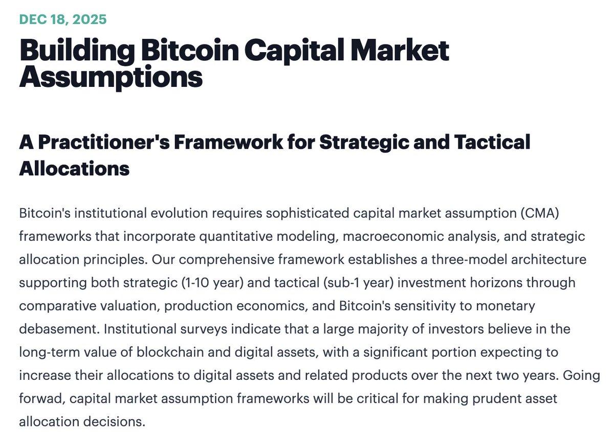 NEW: CF Benchmarks says its Bitcoin base-case price is $1.4M by 2035.
