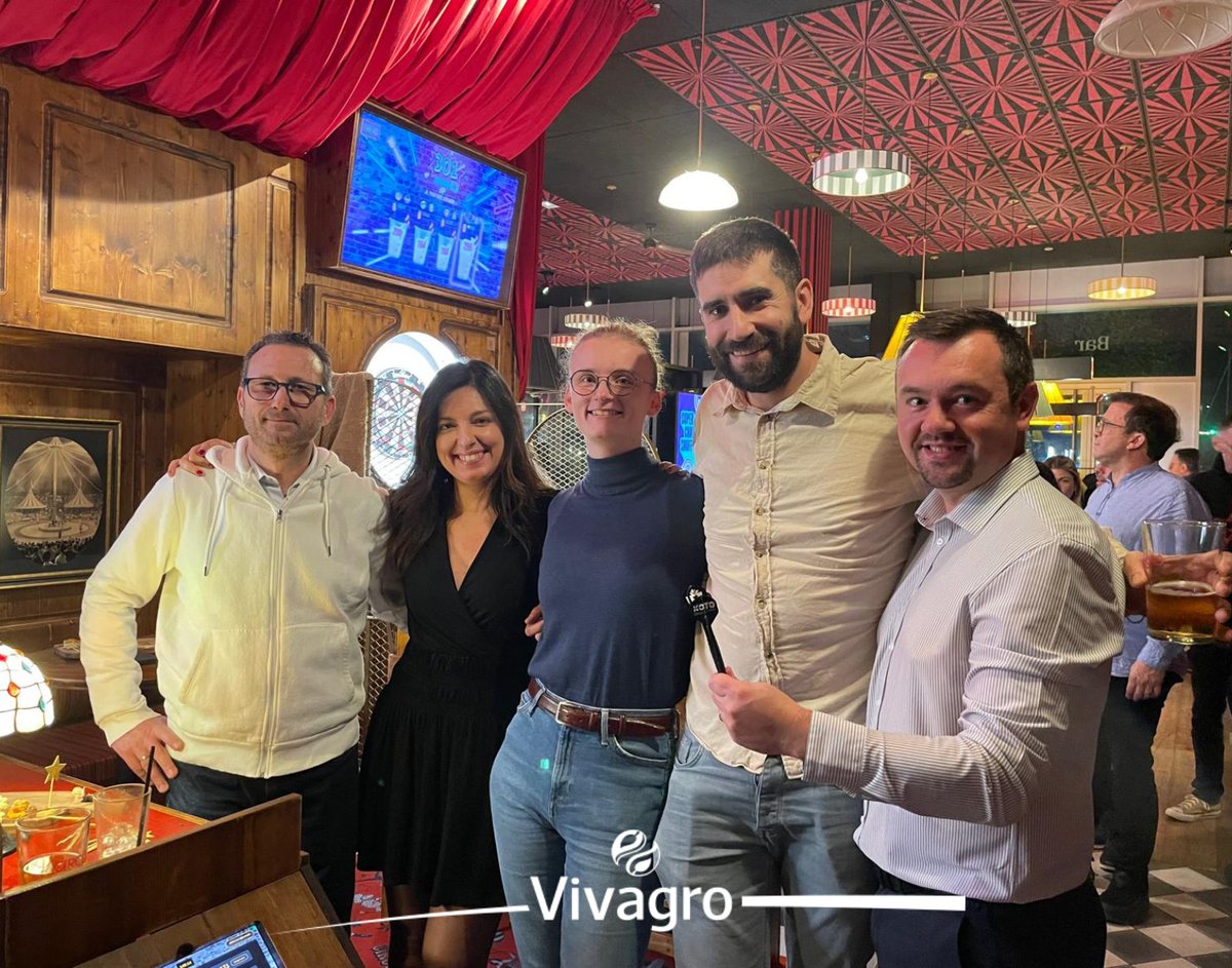 Hier soir, toute l’équipe Vivagro s’est réunie à l’occasion de notre traditionnel repas de Noël. 🎄

Un moment convivial et chaleureux, idéal pour se retrouver dans un autre cadre, partager de beaux échanges et clôturer l’année ensemble avant les vacances de fin d’année. ✨