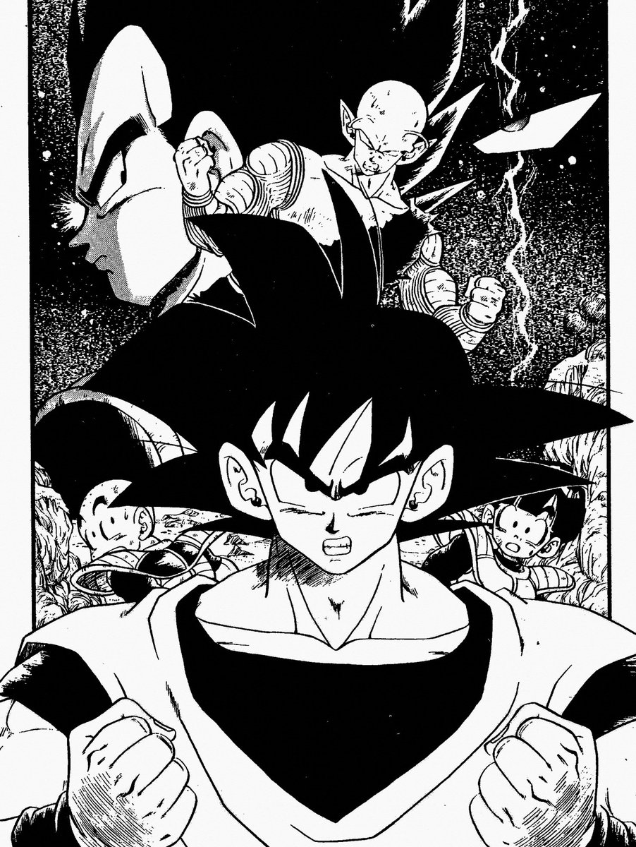 MajinJ8C's tweet image. Rare Furusawa Big Artwork.
One day I will put some Toriyama's colors on those beauties