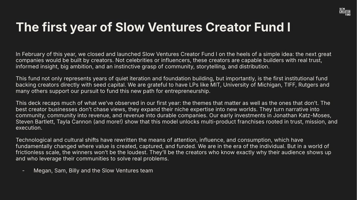 Slow Ventures tweet media