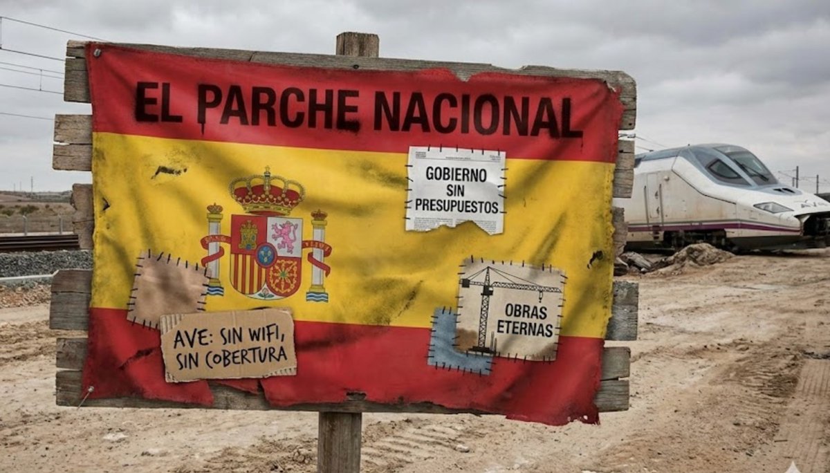 PabloFuente's tweet image. 𝐄𝐥 𝐩𝐚𝐫𝐜𝐡𝐞 𝐧𝐚𝐜𝐢𝐨𝐧𝐚𝐥

A ver cómo uno puede ordenar esto, porque todavía me dura el cabreo.

Ayer decidí coger el AVE de Madrid a Santiago. Se supone que es la flor y nata, ¿no? La alta velocidad, el orgullo patrio, la envidia de los franceses, la leche y toda la…