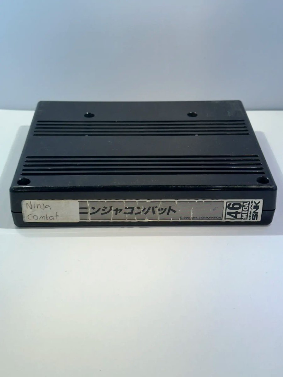 SumthingsRetro's tweet image. New sale: Ninja Combat (Neo Geo MVS - JP) (A$200.00) by coinfeeder.
sumthings.com/games/172/sale…
#games #retrogaming
