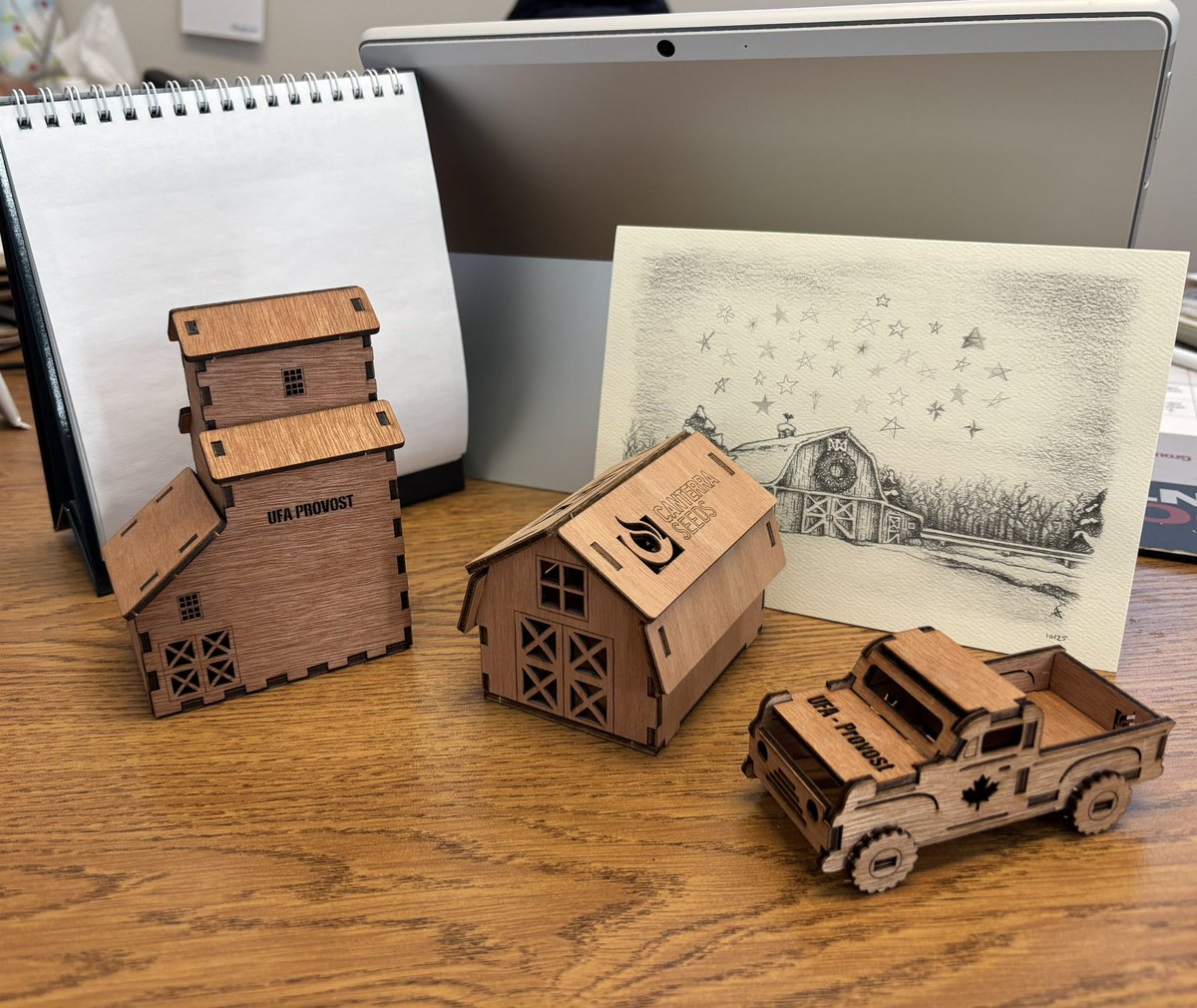 3 years of Christmas fun putting these together! Thank you Canterra! 
<a href="/canterraseeds/">CANTERRA SEEDS</a> <a href="/UFAcooperative/">UFA Co-operative</a>