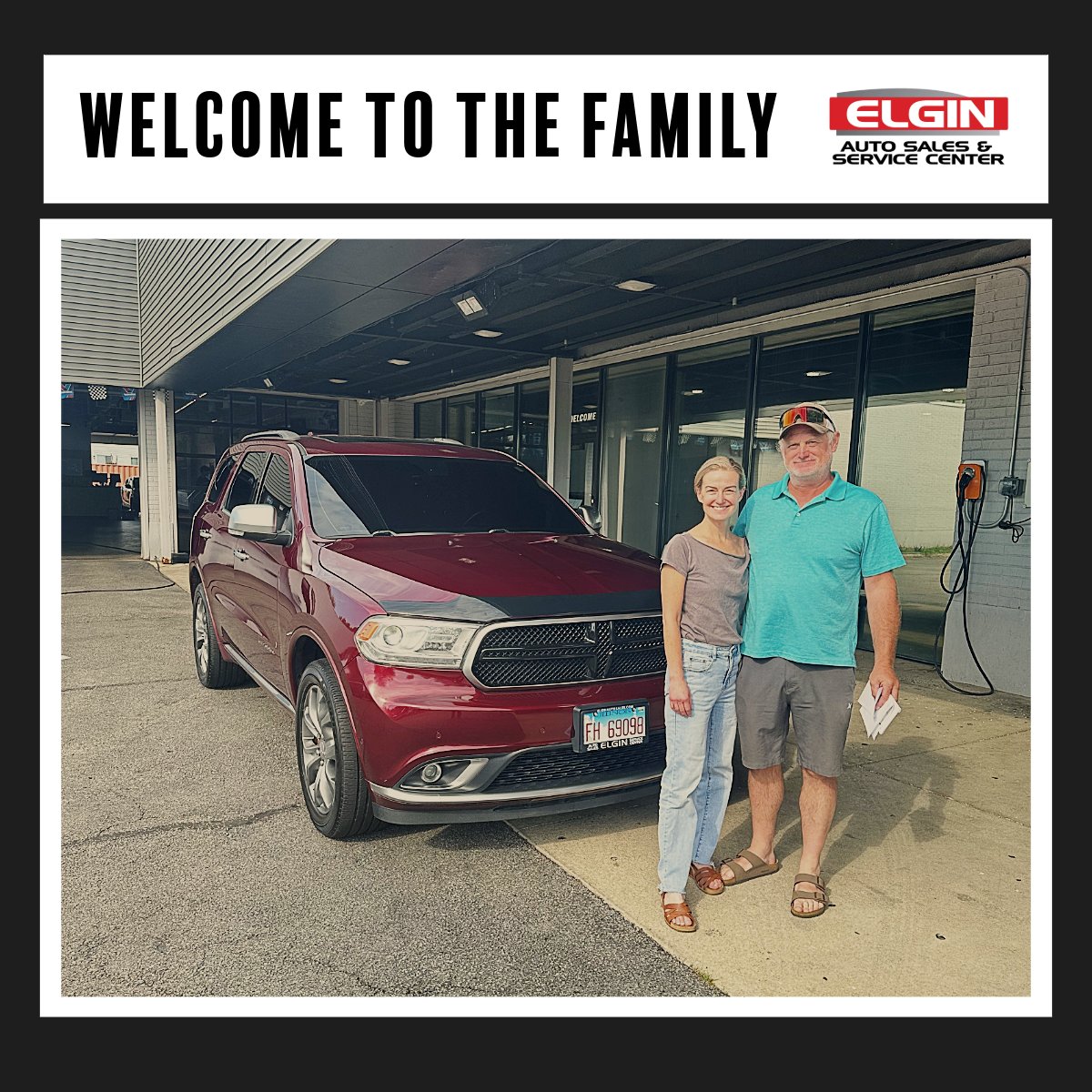 ElginAutoSales's tweet image. We’re grateful you chose Elgin Auto Sales &amp;amp; Service Center and warmly welcome you to the family! Your trust means the world to us. Wishing you many safe travels! 🎉✨