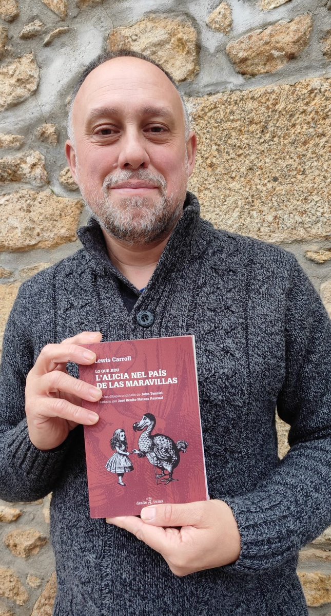 L'Alicia nel País de las Maravillas, nuevo libro en la variedad del leonés del sur de Salamanca. Traducido por José Benito Mateos Pascual 👏