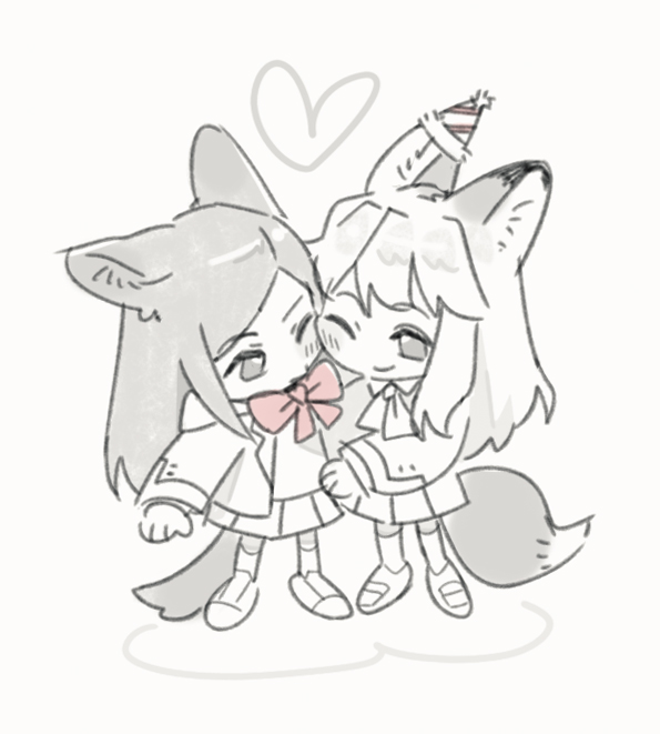 💜💙🦊🐺💜💙