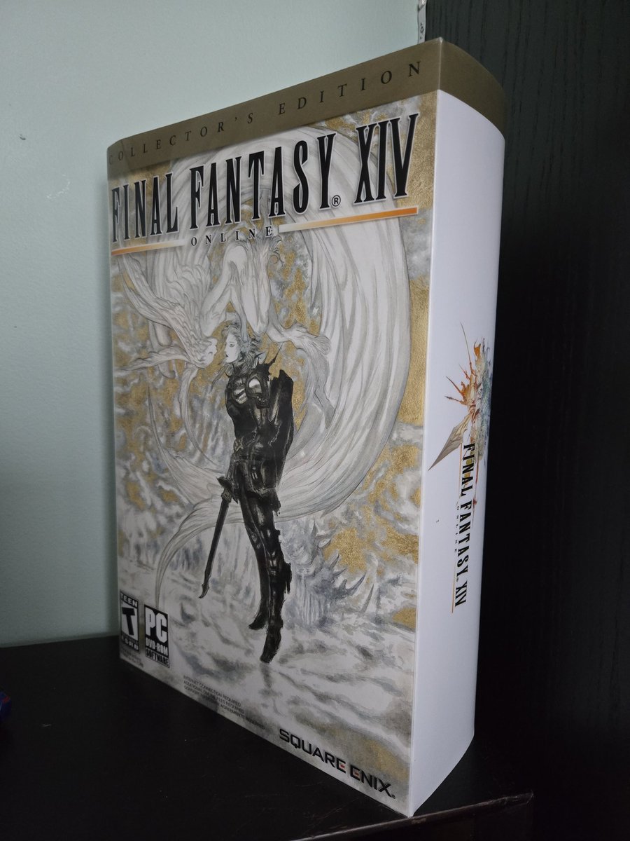 AsianEd's tweet photo. @Genki_JPN I know ARR is the current running version of FfXIV, but the 1.0 limited box was amazing. https://t.co/aCiguPpb97