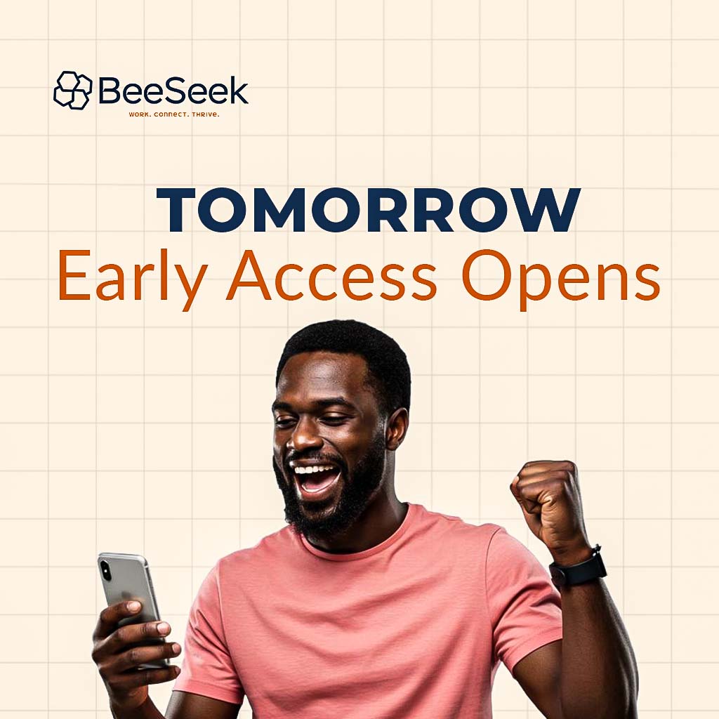 beeseek_site's tweet photo. Early Access opens tomorrow.
Service providers in Lagos and Ibadan.
#BeeSeek #BetterWork #TrustMatters #BeeSeek #WorkWithConfidence #VerifiedServices #BeeSeek #ServiceProvidersNG #NigeriaWork #HomeRepairsNG #CleaningServicesNG #TechnicalRepairsNG #EventVendorsNG #FashionServicesNG