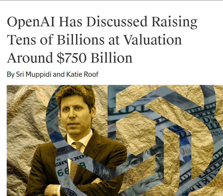 OpenAI funding headline