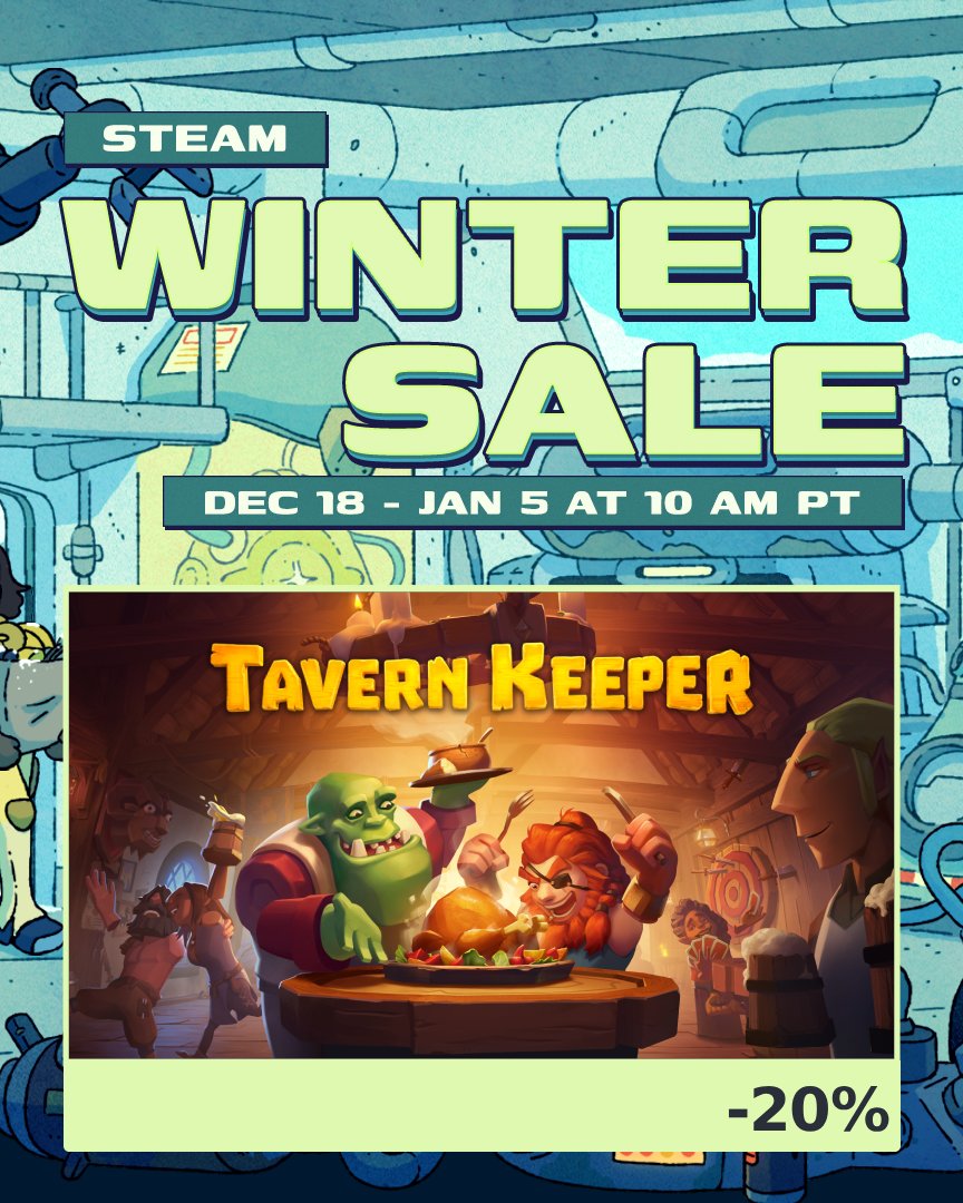 Greenheart Games 💚 | Tavern Keeper 🍻 OUT NOW! tweet media