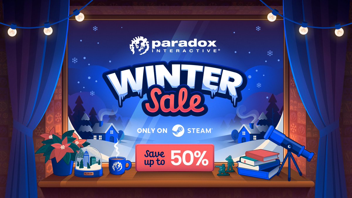AgeOfWonders4's tweet image. Rulers! ❄️
Winter is here and so are the deals.

Age of Wonders 4 &amp;amp; selected DLC are up to 50% off during the Steam Winter Sale!
Rule a fantasy realm of your own design and let your next empire rise from the snow.

Check out all the discounts here - pdxint.at/4pESz0z