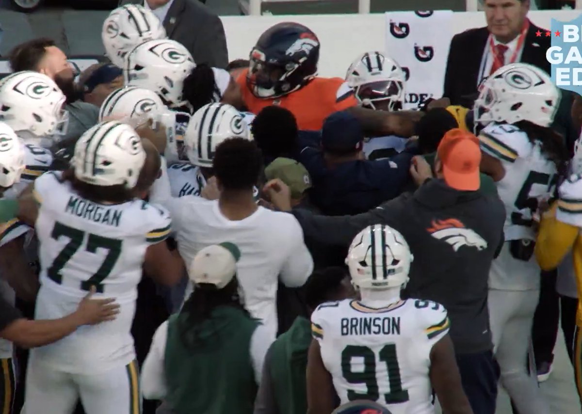 Somebody put this on a mural somewhere near the stadium in Denver. Greenlaw is the Law!!!!  #Greenlaw #Buckem #BroncosCountry