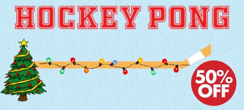 raynergamesco's tweet photo. Merry Christmas! Hockey Pong is 50% off on Steam until January 5th. If you love hockey, video games and want to have a great holiday season consider buying Hockey Pong. This game is the perfect two player family game! https://t.co/0BLQBIhJVj #gaming #christmas #steam #indiegame https://t.co/yZZOvu0L4T