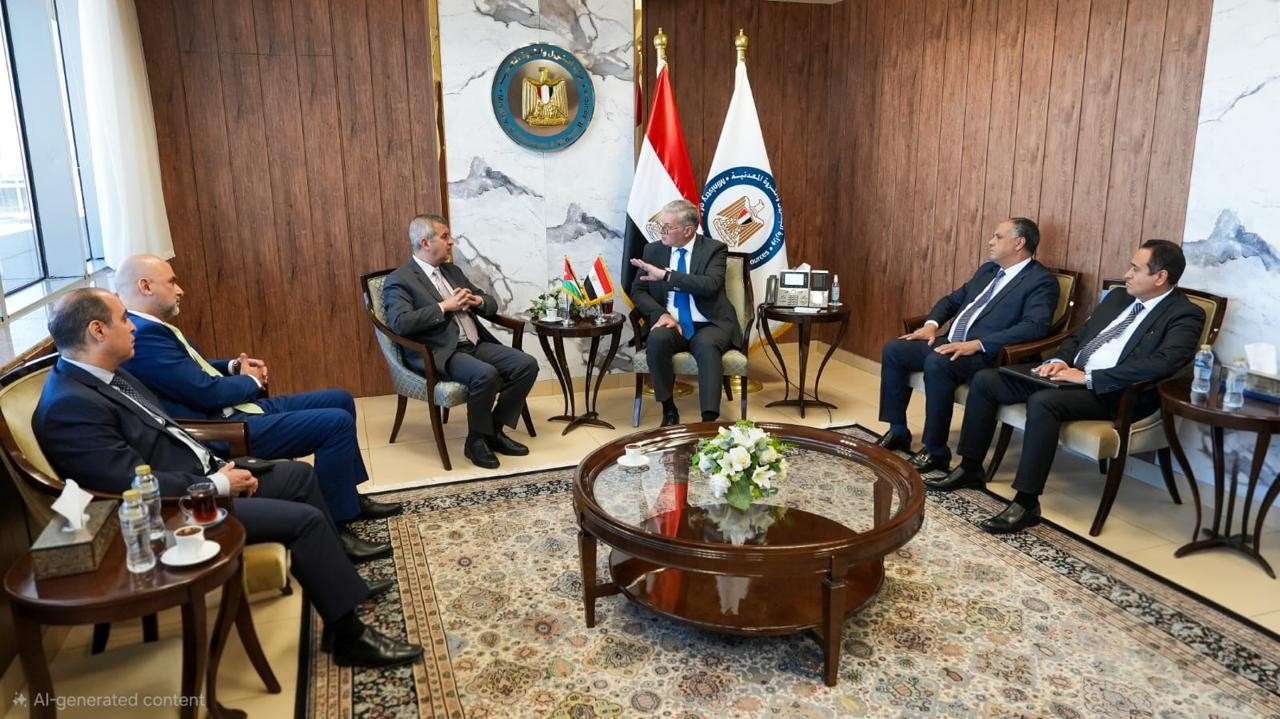 الأردن ومصر يبحثان التعاون في مجالات البترول والغاز الطبيعي والتعدين #بترا 