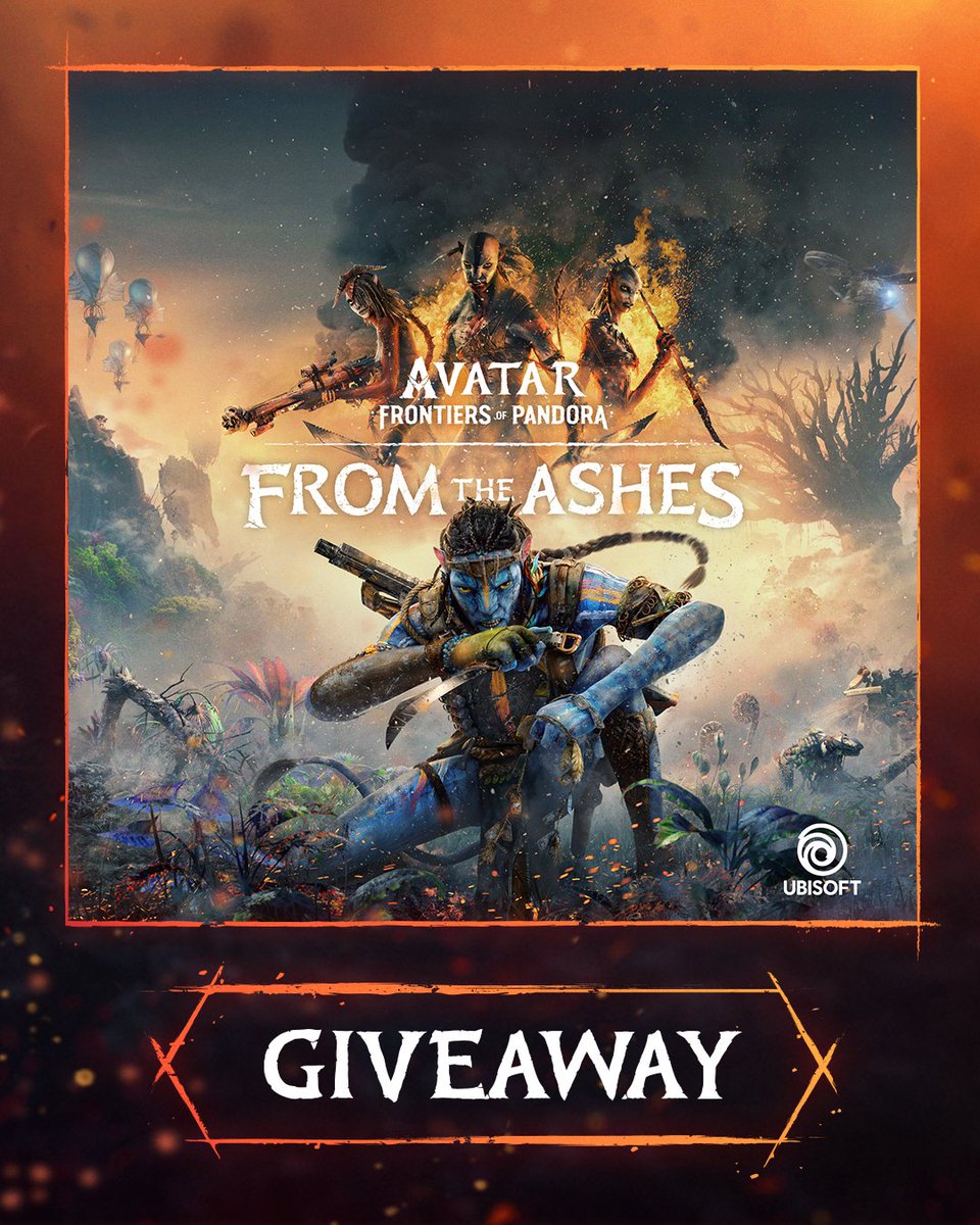 Ubisoft_UK's tweet image. It’s time for revenge! So’Lek rises from the ashes in the new Avatar: Frontiers of Pandora expansion: From the Ashes. To celebrate we’re giving away 3 copies of the Complete Edition!

How to enter:
Like this post
Comment your preferred platform*

Tag a friend who'd love to…