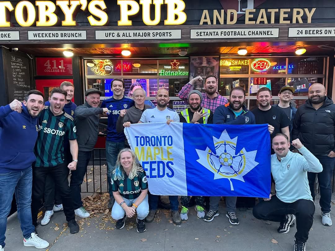 MapleLeeds's tweet image. We’re back this Saturday: Leeds United vs Crystal Palace, 3pm. Get yourself down to Toby’s to watch the mighty Leeds. MOT!