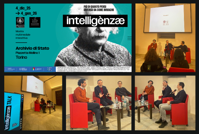 IussPavia's tweet photo. 🧠 Razionalità, cervello e intelligenza artificiale al centro del dialogo “Il cervello che decide”, con Nicola Canessa e Luca Zanetti alla mostra #Intelligènzae. Un progetto promosso da @SSSTTorino e @unito, con il sostegno di Educating Future Citizens (EFC). https://t.co/Sw8vtvZpdH