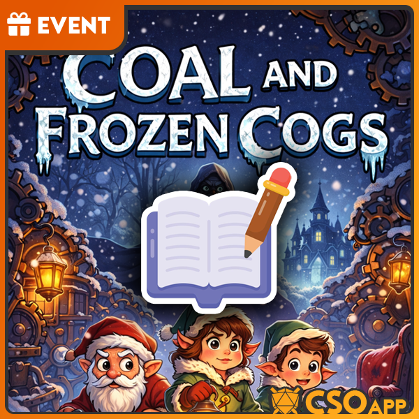CSOapp's tweet photo. 🇬🇧 🎄 Something is wrong at the North Pole…
🧝‍♂️ Play as Santa’s elves in a magical holiday adventure with CSO ✨🎲

🇫🇷 🎄 Quelque chose ne tourne pas rond au Pôle Nord…
🧝‍♂️ Incarnez des lutins du Père Noël dans une aventure magique de Noël avec CSO ✨🎲

https://t.co/hS01Rn798k https://t.co/T9aeFqo5uZ