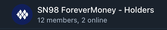 philism's tweet photo. Keep your frens close, and your holders closer.
The first 12 #SN98 Alpha Holders (>10 $TAO worth of @forevermoney_ai alpha) have joined our alpha-gated Telegram group.
We're thinking about launching a $BID-gated TG group as well - public groups are just too messy.
We share monthly investor updates via email - these would be then also shared with major holders.
More transparency -> more trust
gBID