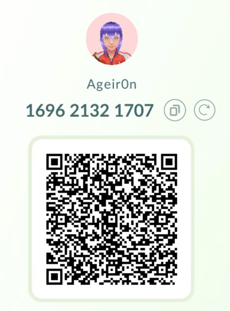 I'm looking for a few daily openers aiming BF in 90/95 days.  
I will send daily gifts 🎁
Too slow = 🗑️
If you want to coordinate lvl ups, DM   

169621321707 

#ポケモンGOフレンド募集 #PokemonGOfriends 
#鳥取県民
#PokemonGO