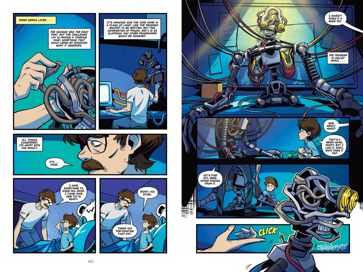 OFFICIAL PREVIEW FOR THE NEW "THE MIMIC" ADAPTATION FOR FNAF TALES FROM THE PIZZAPLEX GRAPHIC NOVEL #2

Confirmed to be illustrated by MIKE ANDERSON ("Submechanophobia", "Drowning")

edelweiss.plus/?sku=979822506…