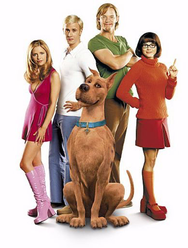 O elenco de Scooby-Doo (2002)