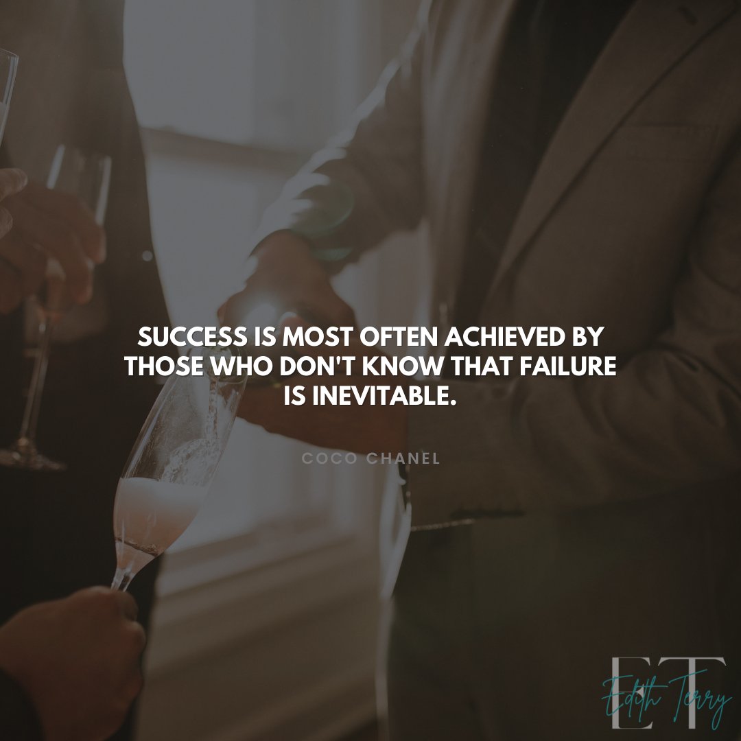 EdithITerry's tweet photo. Failure is a part of the journey, but those who believe in themselves and their abilities tend to achieve success. Sometimes ignorance is bliss when it comes to the inevitability of failure, as it allows us to focus on our goals and work towards them without fear. #BelieveInYours https://t.co/hHmzg2A8Na