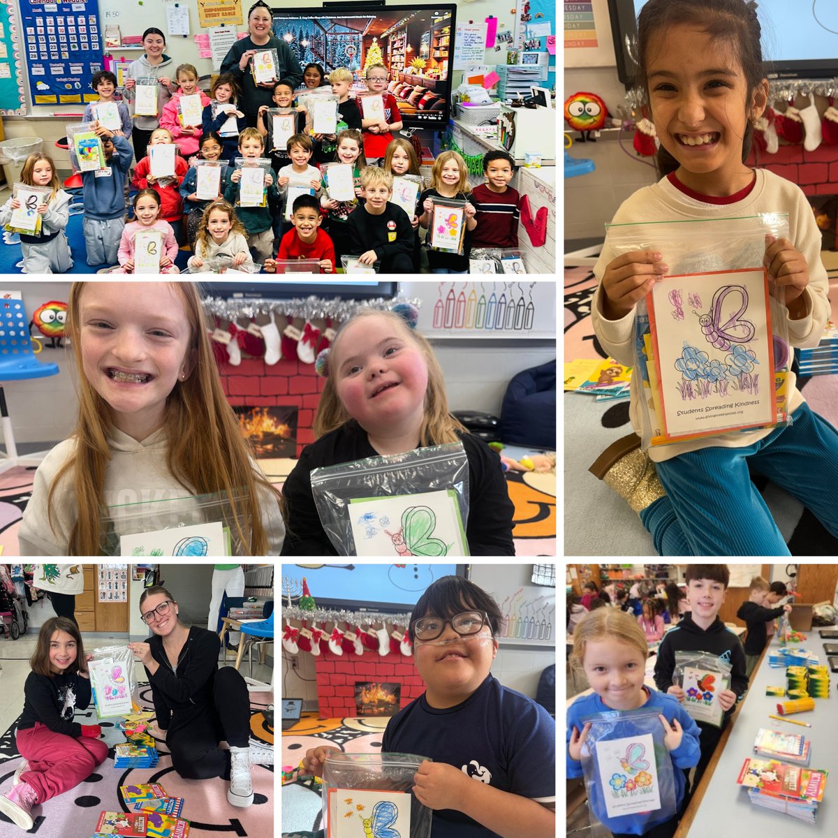 Shout out to the students of Afton Elem for taking part in our Project Impact Campaign! The students assembled bags of craft supplies for underprivileged children focusing on lessons of empathy &amp; kindness. TY students for making a difference in our community. #kidscangiveback