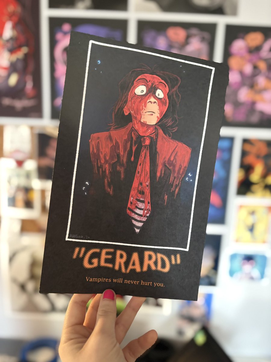 MooTanukii's tweet photo. gee print up on my shop now! link in bio #mychemicalromance #mcr https://t.co/mFF1EG2Uge