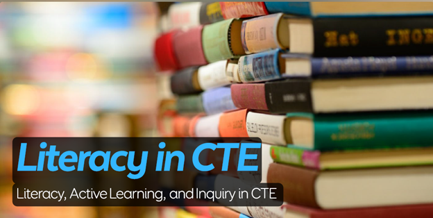 OhioSST8's tweet photo. “But I’m NOT a Reading Teacher”  Join Dr. Sandra Adams for a virtual CTE-focused literacy session Feb 24, 2026. Collaborative PD by CTPD consultants statewide, hosted by SST 13 https://t.co/hKyf8Rq1Rt https://t.co/GkKvexpJJh