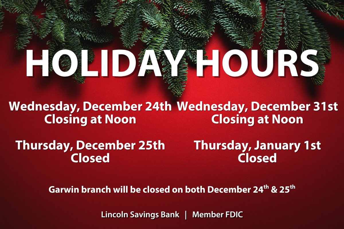 Lincoln Savings Bank tweet media