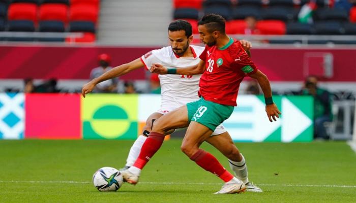 عاجل. منتخب المغرب يحقق الهدف الثالث ضد منتخب الأردن لتكون النتيجة 3 - 2 في الشوط الإضافي الاول 