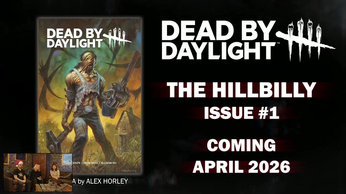 Volume 2 of Dead by Daylight's comic run will be centered on THE HILLBILLY!

It specifically follows the same story from Tome 5, A Man Named Boy.

The first issue releases in April 2026.