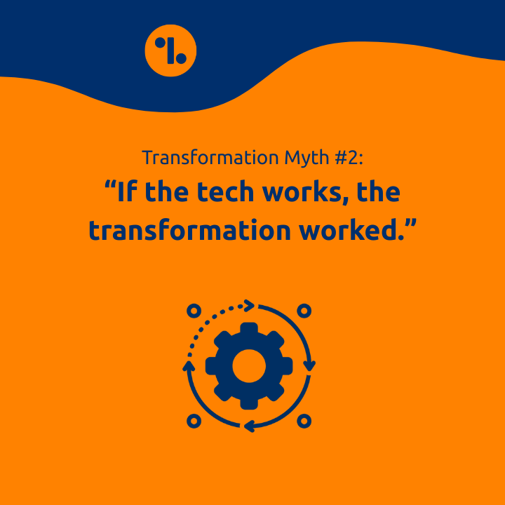 Levvel_Inc's tweet photo. Go-live is not success.
Success is when people actually use the new way of working, and the old workarounds fade out.

Tech delivers value only when adoption is deliberate, supported, and measured.

#DigitalTransformation #ChangeManagement https://t.co/qaGA7DKepL