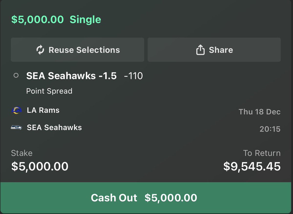 DanyMcLain's tweet photo. Today’s Football Plays🏈

Seahawks -1.5

Missouri State +1

Let me know if you are tailing!⬇️🍀 https://t.co/u2vBIYx49f