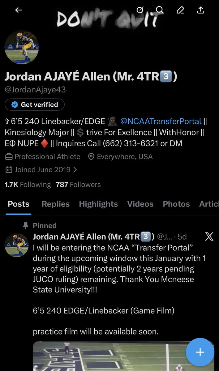 Jordan AJAYÉ Allen (Mr. 4TR3️⃣) tweet media