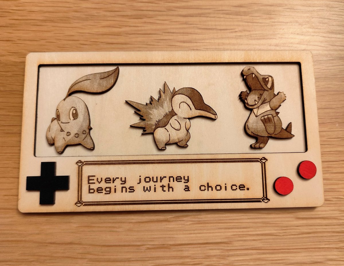 Vous êtes plutôt Gen1 ou Gen2 ici ? 😃
(J'adore réaliser ce modèle de gravure à chaque fois 🥰)
#pokemon #engraving
