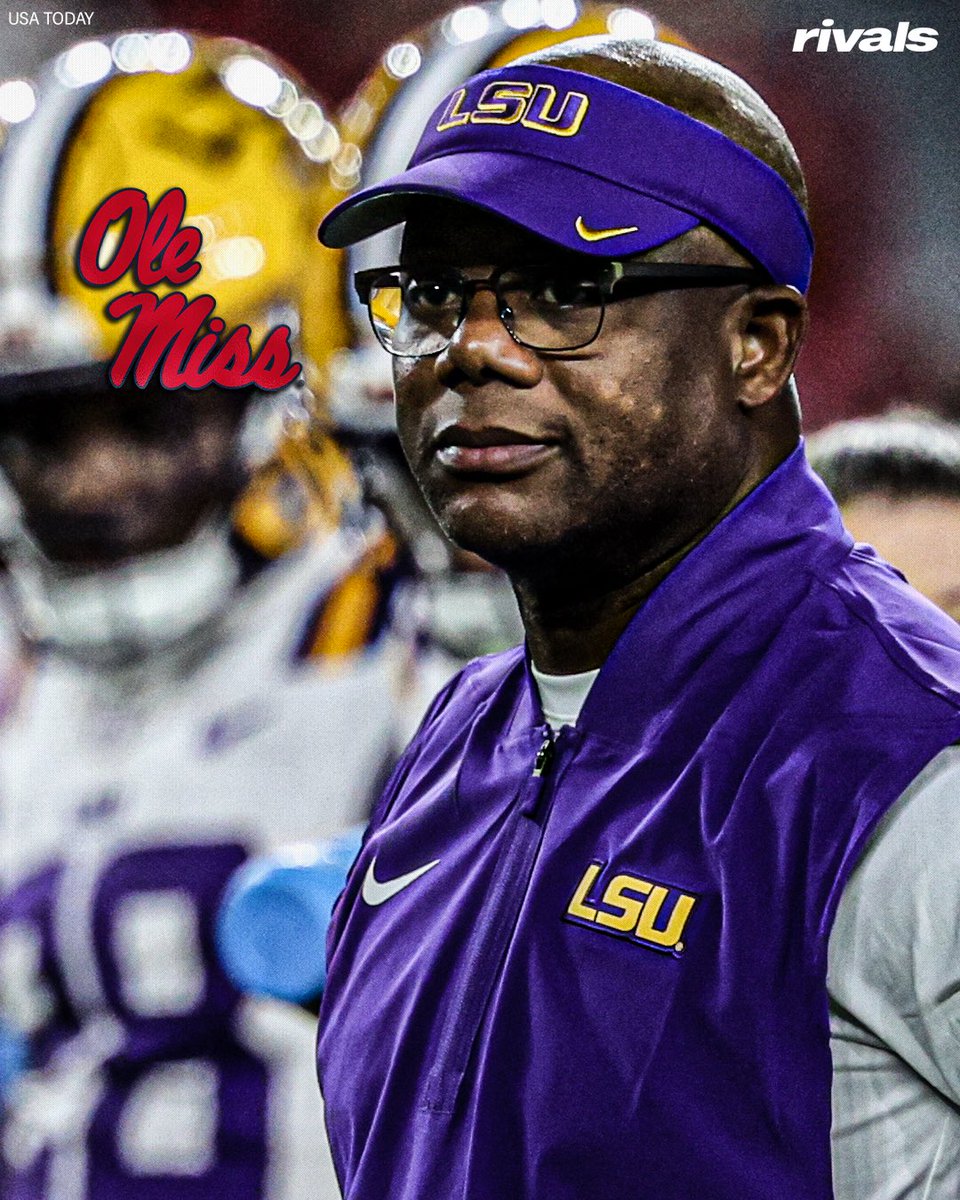 Rivals's tweet image. Top recruits weigh in on Ole Miss hiring LSU’s Frank Wilson to its staff, via @adamgorney🦈

“It does (have an impact) because coach Frank played a big role in recruiting me to LSU.”

Read: on3.com/rivals/news/ca…