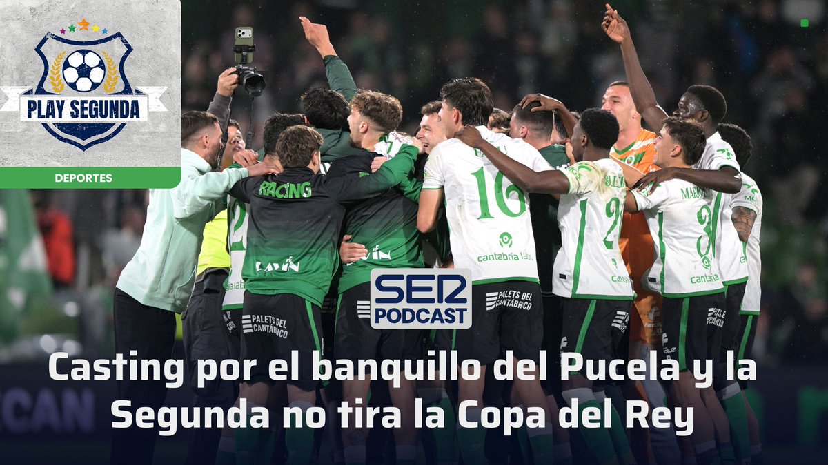 PlaySegunda's tweet image. ⚽️👀 14x11 | ¡NUEVO EPISODIO YA DISPONIBLE DE #PLAYSEGUNDA! 🙌 #DaleAlPlay⏯️

❌ La 2ª NO tira la #CopaDelRey 🏆

🔎 Casting por el banquillo del @realvalladolid, repaso al mercado de invierno🥶, la #TertuliadeSegundones...

🎧 @OscarEgido y @joseaduro 📲linktr.ee/PlaySegunda