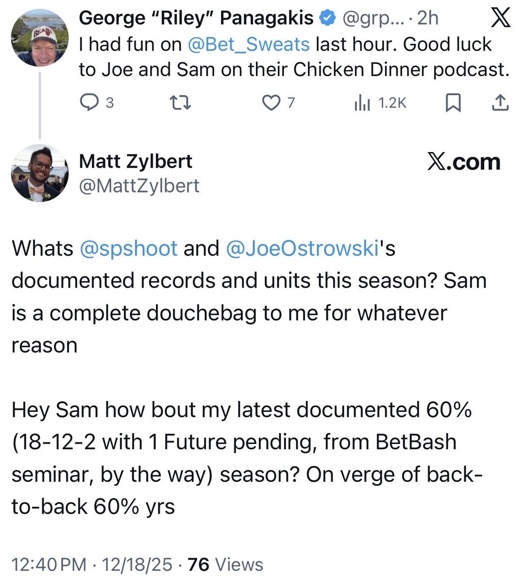 therealsikmoney's tweet image. I can’t possibly imagine why anyone would be a douchebag to Zylbert.