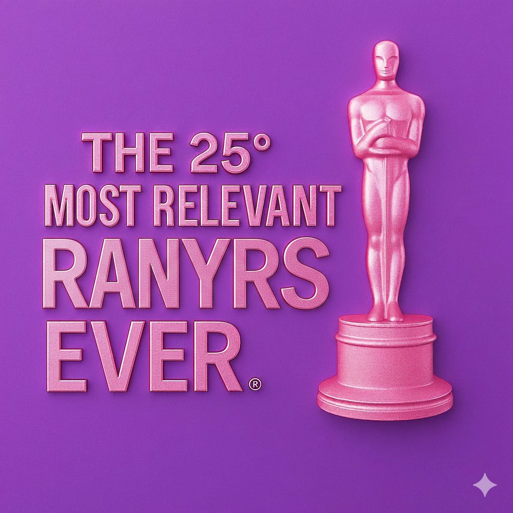 ranysoficial's tweet photo. THE 25º MOST RELEVANT RANYRS EVER 

16° EDU @adelevocalista https://t.co/rNAED9msxM