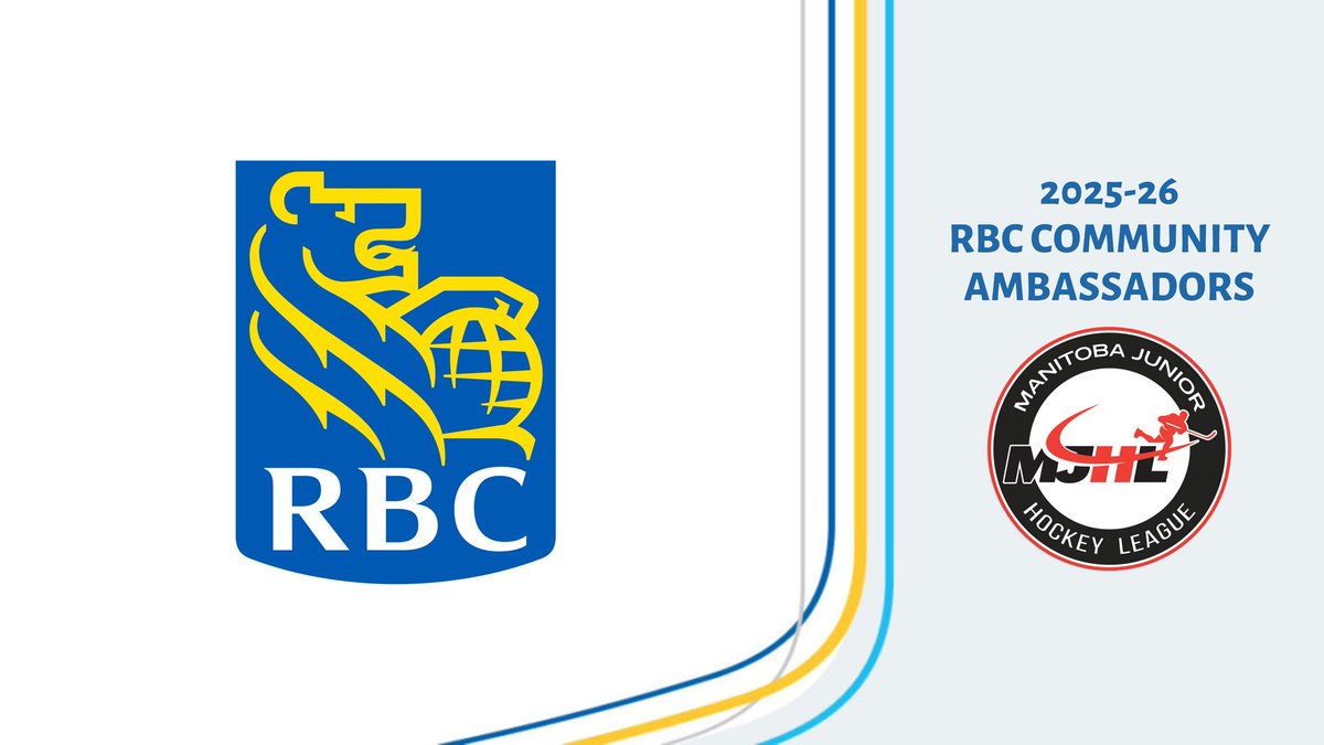 The Manitoba Junior Hockey League is pleased to announce the 2025-26 <a href="/RBC/">RBC</a> Community Ambassador Team!

Community Ambassadors are recognized for making a difference and giving back to their communities in which they play in.

📝 Read | mjhlhockey.ca/mjhl-announces…