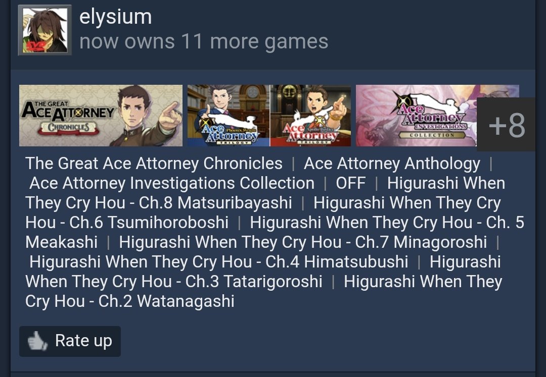 lcbdonq's tweet photo. IM NO LONGER SHADOWBANNED!! also i bought a lot of games this winter sale now im broke as shit https://t.co/lV8namTkBd